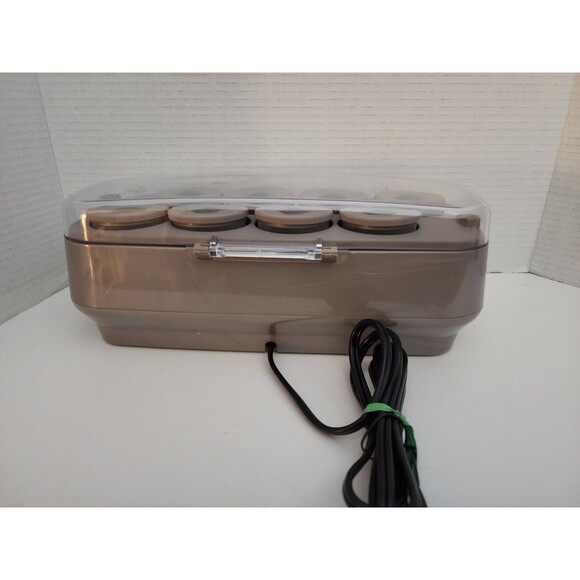 INFINITIPRO BY CONAIR Ceramic Flocked Hot Rollers 7 Clips - Picture 2 of 5